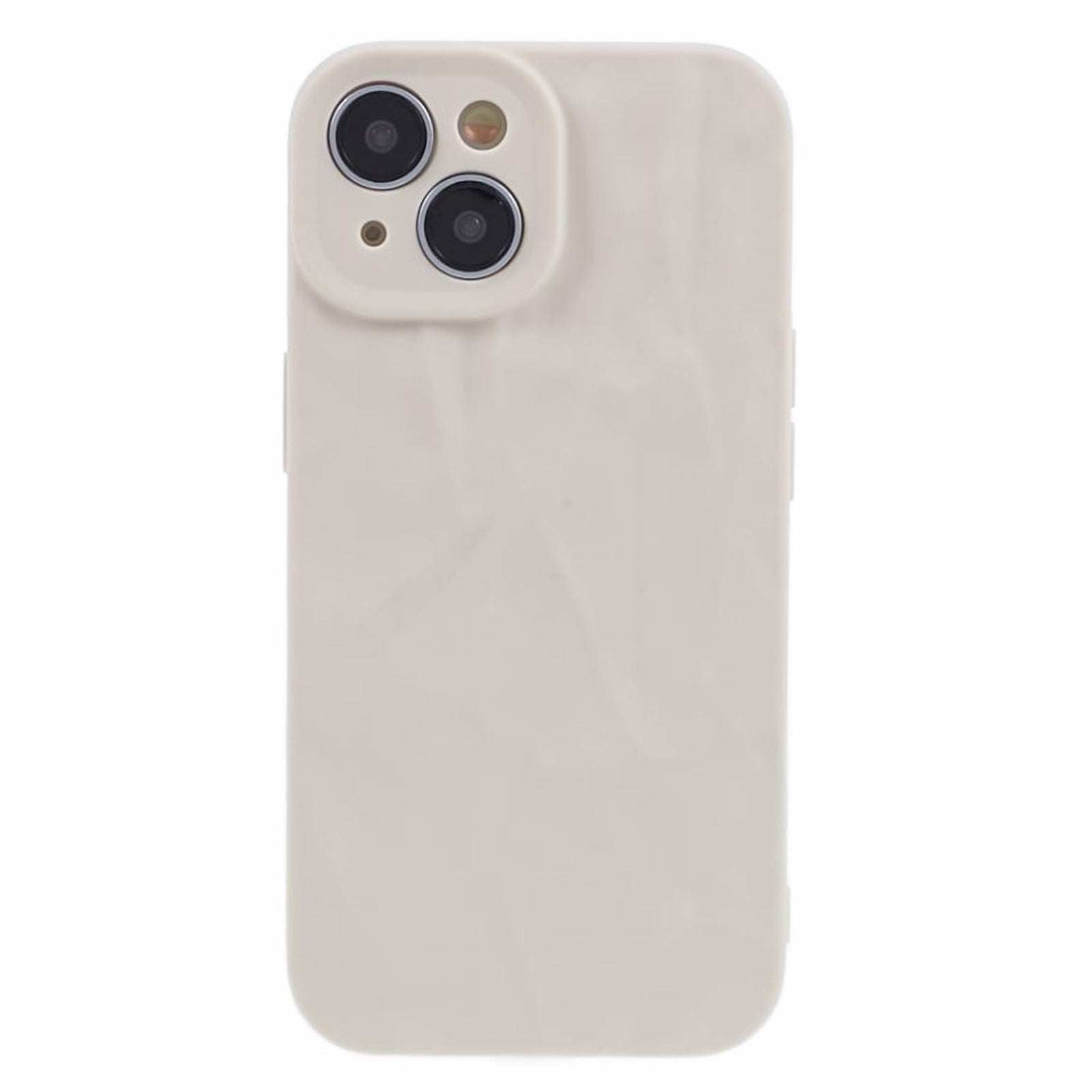 HRX Series For iPhone 15 Case Shockproof TPU Wrinkled Uneven Phone Back Protector - White HRX Series For iPhone 15 Case Shockproof TPU Wrinkled Uneven Phone Back Protector - White